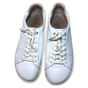 Birkenstock Bend Low White Leather Sneakers - Size 46 / US Mens 13